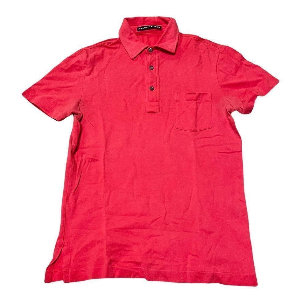 Ralph Lauren Black Label Cotton Pique Polo Small